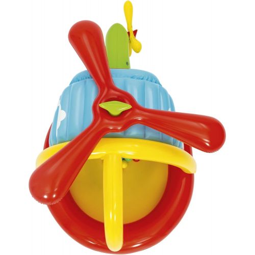  Fisher-Price Helicopter Inflatable Ball Pit, 61 x 40 x 36