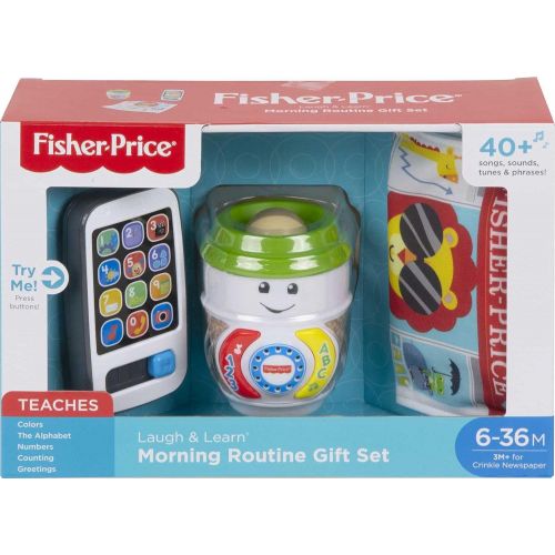  Fisher-Price Laugh & Learn Morning Routine Gift Set [Amazon Exclusive]