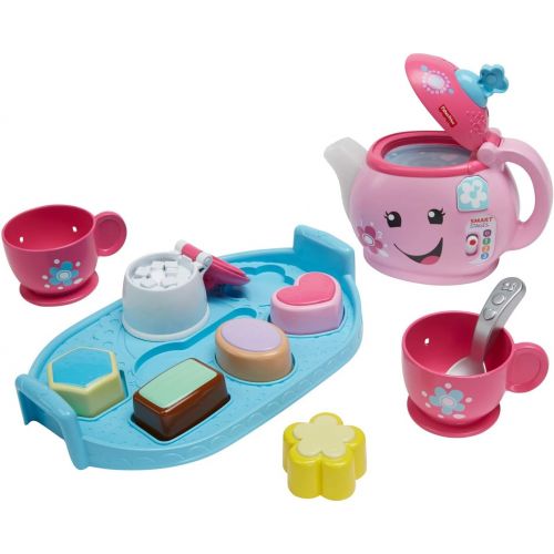  Fisher-Price Laugh & Learn Sweet Manners Tea Set, Multicolor