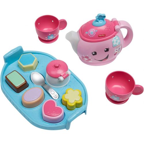  Fisher-Price Laugh & Learn Sweet Manners Tea Set, Multicolor