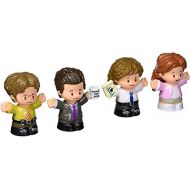 Fisher-Price Little People Collector The Office Figure Set, 4 character figures from the American TV show in a giftable package for fans ages 1-101 years, Multi