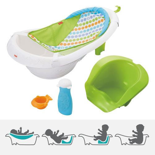  Fisher-Price 4-in-1 Sling n Seat Tub, Multicolor