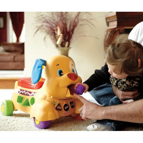  Fisher-Price Laugh & Learn Stride-to-Ride Puppy