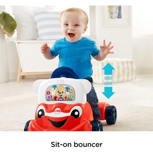  Fisher-Price Laugh & Learn 3-in-1 Smart Car