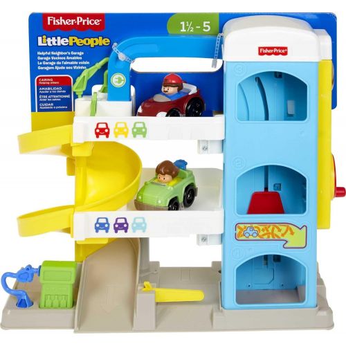  Fisher-Price Little People the Helpful Neighbors Garage