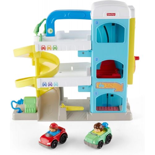  Fisher-Price Little People the Helpful Neighbors Garage