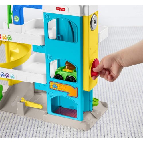  Fisher-Price Little People the Helpful Neighbors Garage