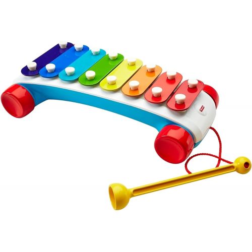  Fisher-Price Classic Xylophone, Musical Instrument Pull Toy