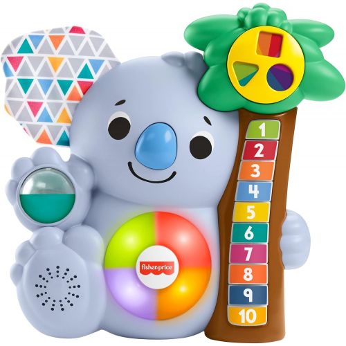  Fisher-Price Linkimals Counting Koala, musical learning toy for babies and toddlers