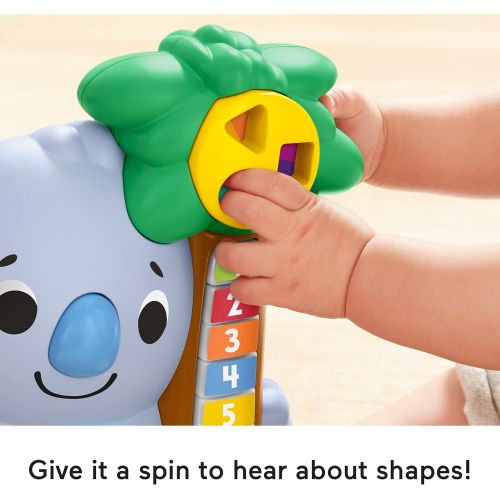  Fisher-Price Linkimals Counting Koala, musical learning toy for babies and toddlers
