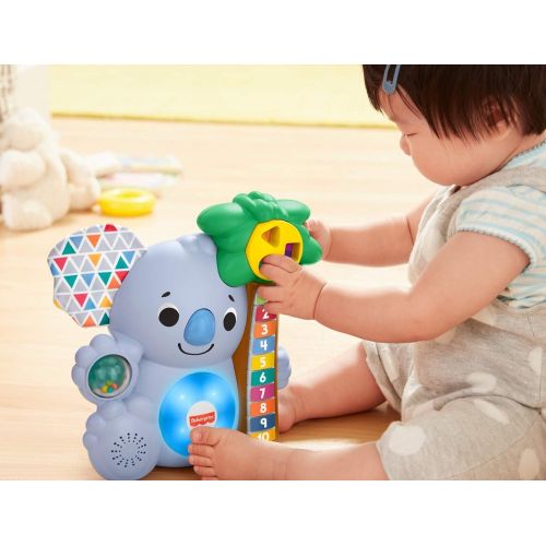  Fisher-Price Linkimals Counting Koala, musical learning toy for babies and toddlers