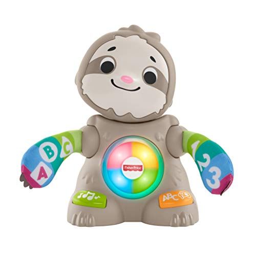  Fisher-Price Linkimals Smooth Moves Sloth, clapping baby toy with music, lights, and learning songs for babies & toddlers ages 9 months & up