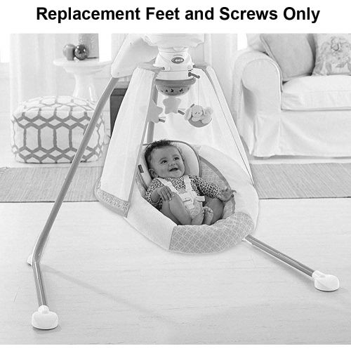  Fisher-Price Replacement Parts for Cradle ‘n Swing Starlight Cradle ‘n Swing CDJ49 - Replacement Feet