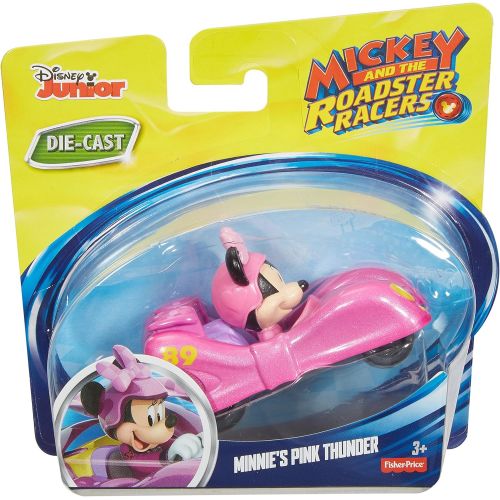  Fisher-Price Disney Mickey & the Roadster Racers, Minnies Pink Thunder