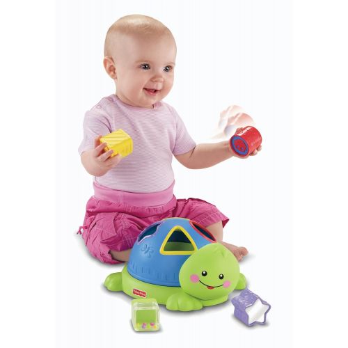  Fisher-Price Friendly Firsts Turtle Shape Sorter (Discontinued by Manufacturer)