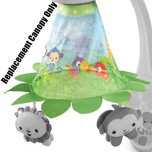  Fisher-Price Rainforest Grow-with-Me Projection Mobile DFP09 - Replacement Canopy