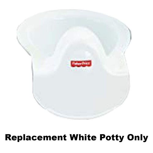  Replacement Parts for Custom Comfort Potty - Fisher-Price Custom Comfort Potty Training Seat CGY50 ~ Replacement White Potty Seat Insert for Girls