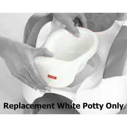  Replacement Parts for Custom Comfort Potty - Fisher-Price Custom Comfort Potty Training Seat CGY50 ~ Replacement White Potty Seat Insert for Girls