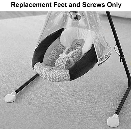  Fisher-Price Replacement Parts for Cradle n Swing Butterfly Garden Papasan Cradle n Swing - Replacement Feet