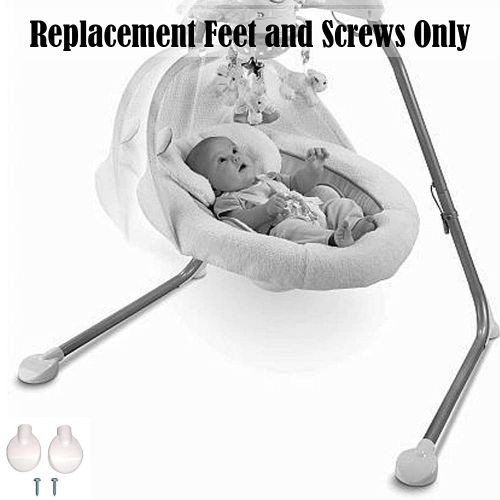  Replacement Parts for Fisher-Price My Little Lamb Platinum II Cradle n Swing BGB34 ~ Replacement Feet