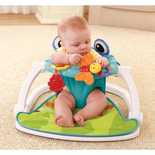  Fisher Price Sit-Me-Up Seat Frog One Size