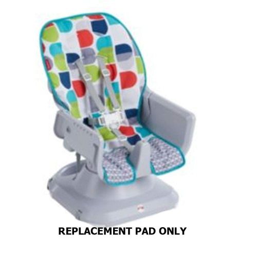  Replacement Part for Fisher-Price Space Saver High Chair - FTL90 - Replacement Pad ~ Deep Dish Design