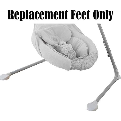  Fisher-Price Replacement Parts for Cradle n Swing Rose Chandelier Cradle n Swing BMB21 - Replacement Feet