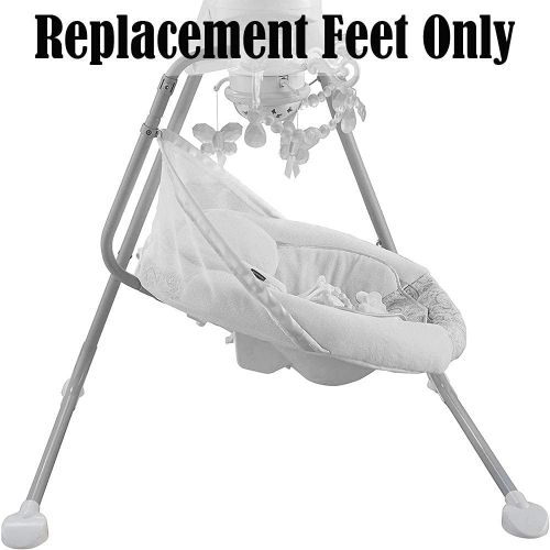  Fisher-Price Replacement Parts for Cradle n Swing Rose Chandelier Cradle n Swing BMB21 - Replacement Feet