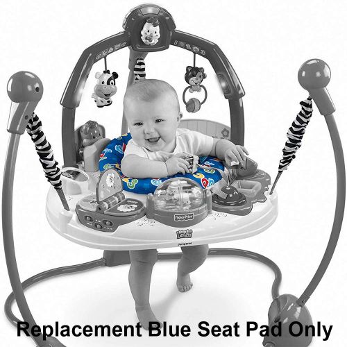  Replacement Part for Fisher-Price Jumperoo - M8930 ~ Laugh & Learn Jumperoo ~ Replacement Blue Seat Pad
