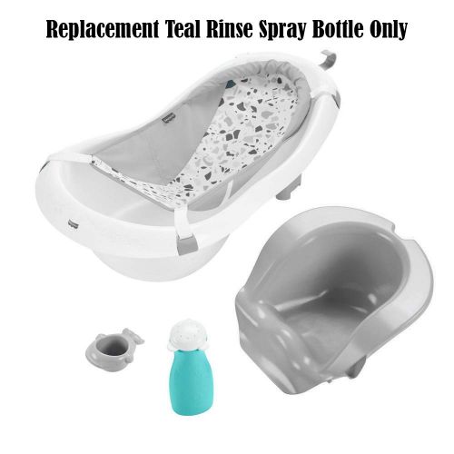  Replacement Part for Fisher-Price Baby Bathtub - GPW86~4-in-1 Sling n Seat Tub ~ Replacement Teal Rinse Spray Bottle