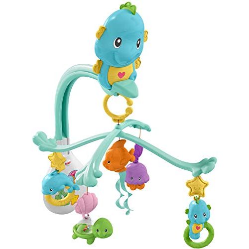  Fisher Price 3-in-1 Soothe and Play Seahorse Mobile