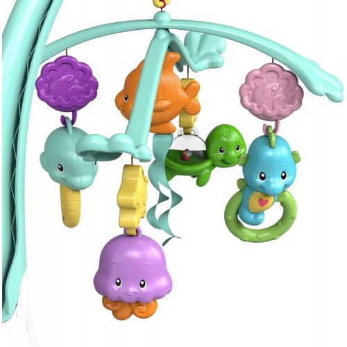  Fisher Price 3-in-1 Soothe and Play Seahorse Mobile