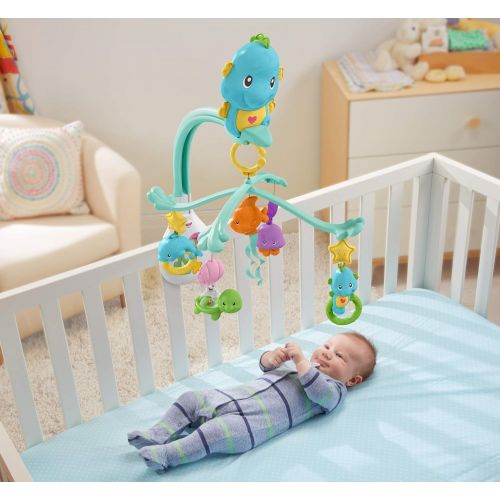  Fisher Price 3-in-1 Soothe and Play Seahorse Mobile