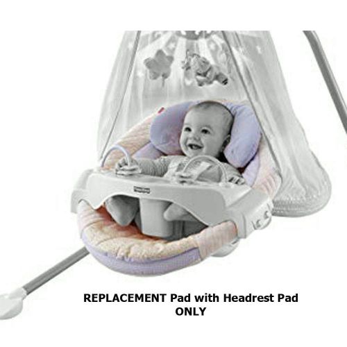  Fisher Price Cradle n Swing Replacement Pad (K7924 Starlight Papsan Pad)