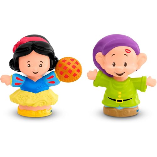  Fisher-Price Little People Disney Princess, Snow White & Dopey Figures