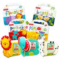 Fisher Price Baby Toddler Beginnings Board Books Super Set (Set of 7 Toddler Books)