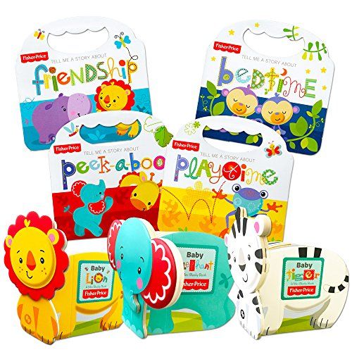  Fisher Price Baby Toddler Beginnings Board Books Super Set (Set of 7 Toddler Books)