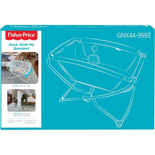  Fisher-Price Rock with Me Bassinet Pacific Pebble