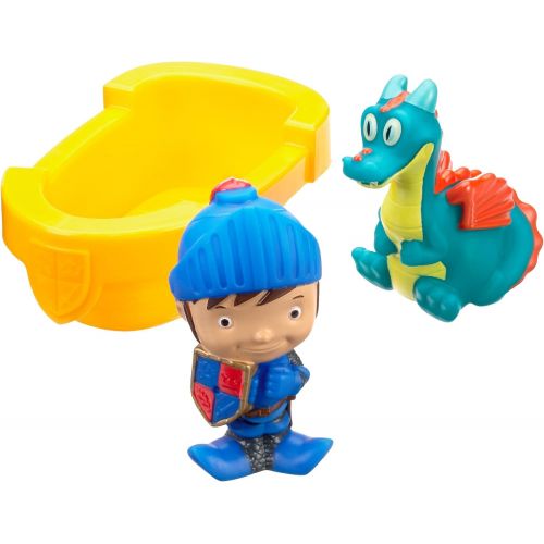  Fisher-Price Mike the Knight: Mike & Squirt Bath Buddies