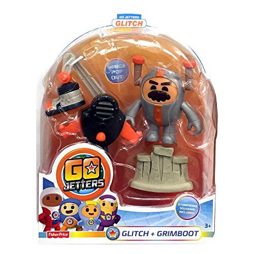  Fisher-Price Go Jetters Basic Click-On Glitch & Grimboot (Dispatched From UK)