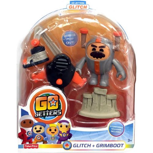  Fisher-Price Go Jetters Basic Click-On Glitch & Grimboot (Dispatched From UK)