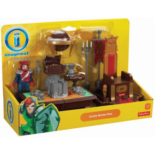  Fisher-Price Imaginext Castle Battle Plan Playset