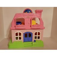 Fisher-Price Little People Happy Sounds Home (PINK) w Sounds & 3 Figures - ToysRUs Exclusive (2009)