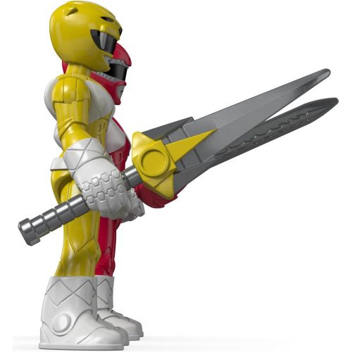  Fisher-Price Imaginext Power Rangers Red Ranger & Yellow Ranger