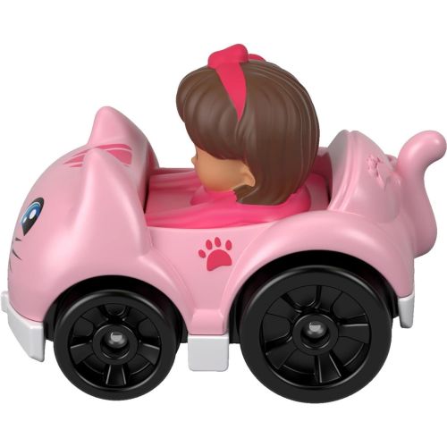  Fisher-Price Little People Wheelies, Kitty Car