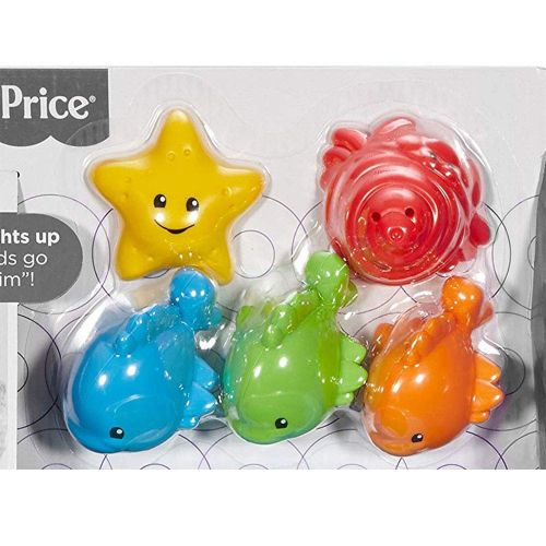  Replacement Parts for Magical Lights Fishbowl - Fisher-Price Laugh and Learn Magical Lights Fishbowl Baby Tactile Toy DYM75~5 Colorful Replacement Fish