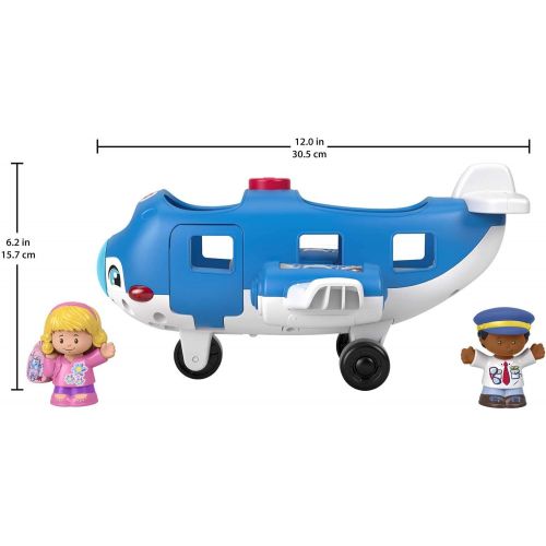  Fisher-Price Little People Vehicle Airplane, Large