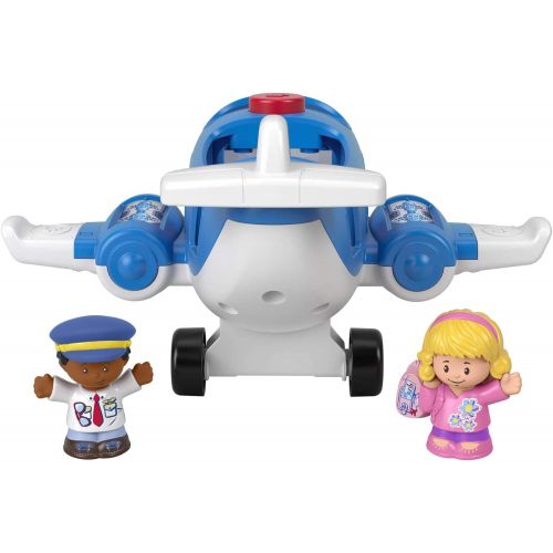  Fisher-Price Little People Vehicle Airplane, Large