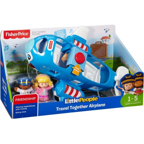  Fisher-Price Little People Vehicle Airplane, Large