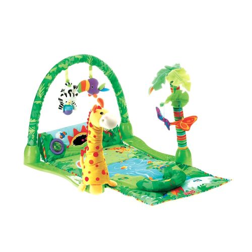 피셔프라이스 Fisher-Price Rainforest 1-2-3 Musical Gym (Discontinued by Manufacturer)